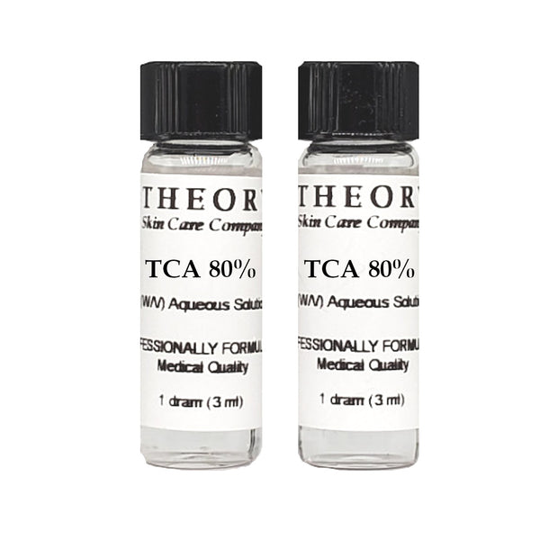 TCA, Trichloroacetic Acid, 80%, 2-1 Dram Vials Peel Solution