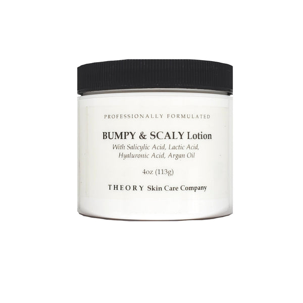 Bumpy and Rough Lotion With Salicylic and Lactic Acid, Hyaluronic Acid and Argan Oil Skin Softening Lotion
